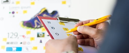 checking boxes off a checklist